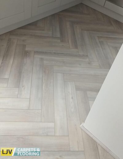 Close view of Kitchen Flooring - LJV Carpets and Flooring