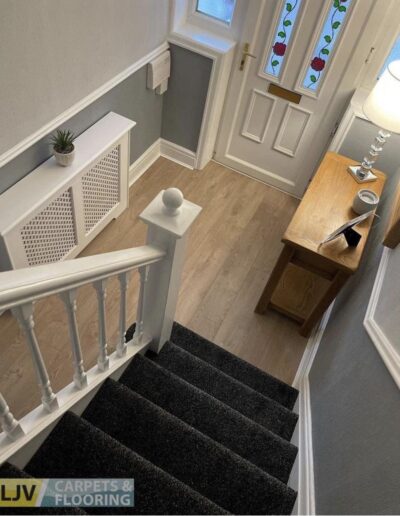 Hallway and Stairs - LJV Carpets & Flooring