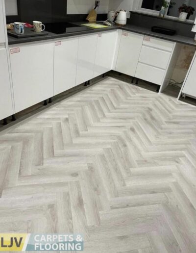 Kitchen flooring by LJV Carpets & Flooring